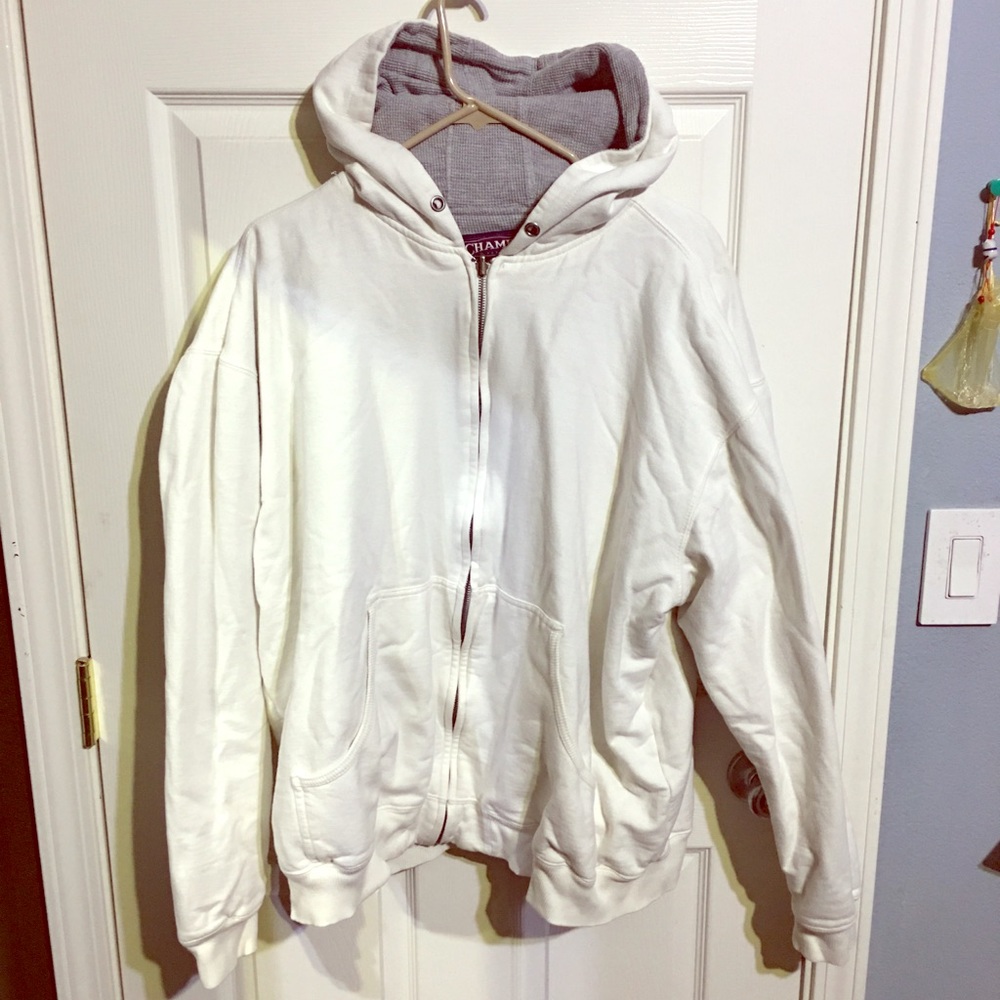 XL White Champs jacket